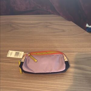 Vera Bradley Purple and Red Cosmetic Bags Blue n Orange on the back